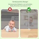 Treppenschutzgitter Türschutzgitter Ausziehbar 0-200 cm,Baby Absperrgitter Schutzgitter Treppe für Kinder,Katzen und Hunde,Geeignet für Innen Außenbereich (200cm/grau)