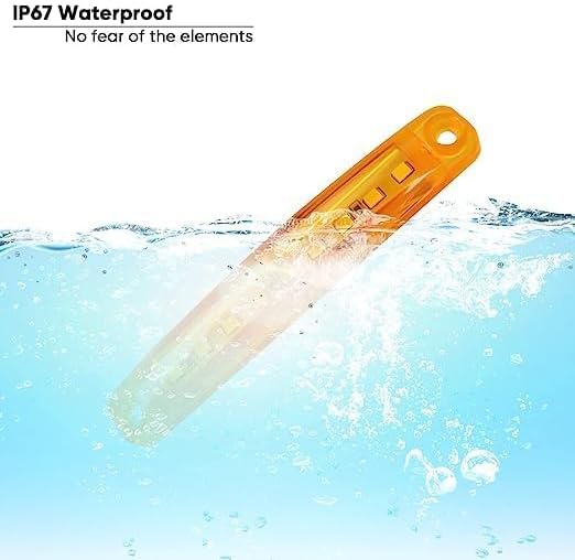 APSMOTIV 12V LED Clearance Lights Amber Color for Trucks Trailer RV Universal Fitment Outline Clearance Marker Light Set of 10 Pieces - Image 6 thumbnail