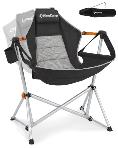 KingCamp Hammock Camping Chair, Swinging Portable Camp...
