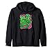 Dilly Dally Club Member Only, Coquette Bow Iced Coffee Tees Zip Hoodie