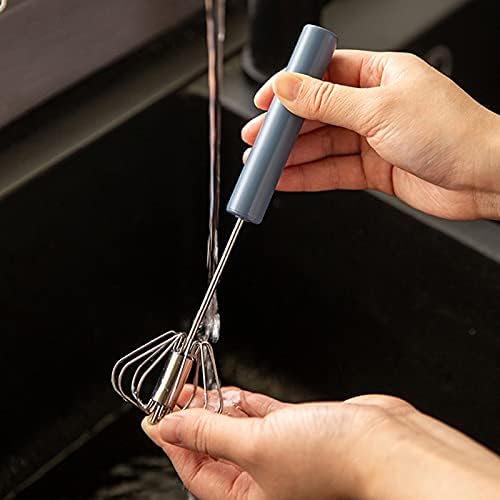 Whisks Stainless Steel Whisk for Home with Spray Paint Handle,Thickened,Simple To Clean