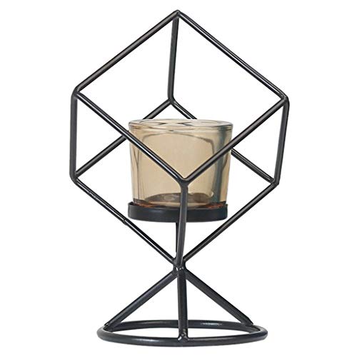 Image of Candle Holder for Decor | Tealight Candle Holder for Home | Cube - S /2