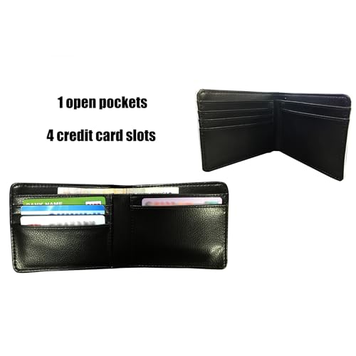 Image of Coldinair Shark Boys Wallet for Kids Wallet for Teen Boys Cool Leather Bifold Wallet Credit Card Cash Id Holder Purse Coin Pocket Id Window for Men Boy Male Youth Guys