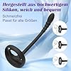 Prostata Stimulation Männer Penisring Vibrator Vibratorensets für Männer Analvibratoren für Mann Dual Penisringe Analplug Sex Spielzeug für die Manner 10 Vibrationsmodi, Sex Spielzeug für Paare extrem #3