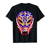 Mexican Wrestling Mask American Flag