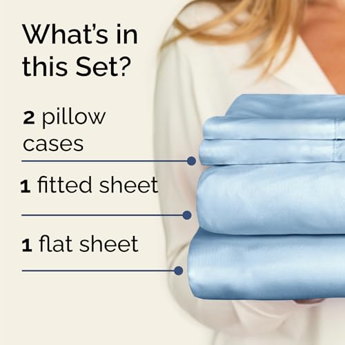 image for CGK Unlimited Twin Sheet Set 4 Piece - Bed Sheets Twin Size - Soft Hot