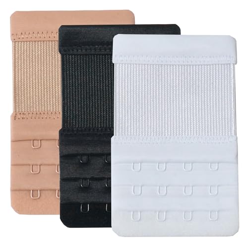 Image of Women's Bra Extenders 4 Hook / 3 Hook / 5 Hook / 2 Hook Soft Comfortable Stretchy Bra Extension Strap