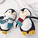 Gwxqybfe 8Inch Penguin Stuffed Animal with Striped Scarf, Soft Stuffed Penguin Plushie Toys, Birthday for Kid Boys Girls