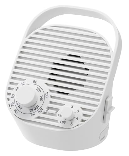 【テレビがしっかり聞き取れる】±0 テレビ用ワイヤレススピーカー(ラジオ付) XAP-J010 (ホワイト) 手元スピーカー かんたん操作 防滴 ラジオ付き 防災 敬老の日 ギフト