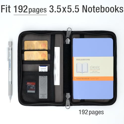 Couverture carnet notes Field Notes résistant à l'eau et zippée pour croquis - 3