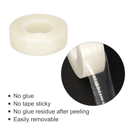 Image of MECCANIXITY Removable Protective Film Tape, 4 /5 Inch x 164 Ft Surface Protective Scratch Film Tape Roll for Furniture, Electrical Appliances, Clear