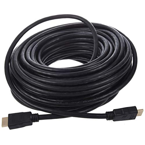 SODIAL(R) Cable-5503-20 - Cable HDMI de 20 metros, negro