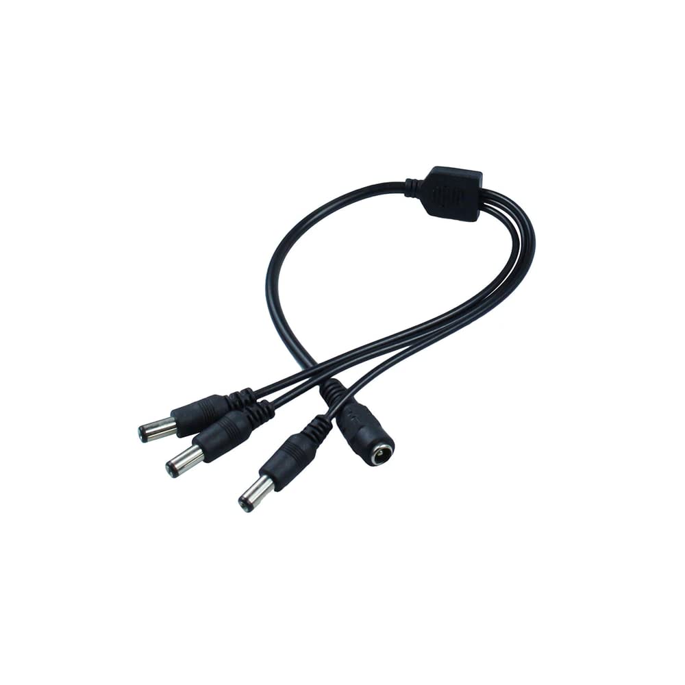 CentIoT - DC Male Jack 1 to 3 Way Female Plug - Y Splitter Power Cable-image-26