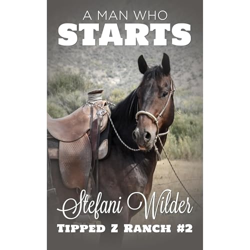 A Man Who Starts Audiolibro Por Stefani Wilder arte de portada