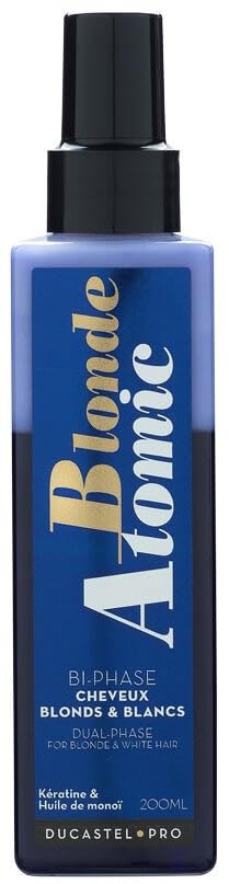 Bi-phase blonde Atomic blonde and white hair 200 ML - Ducastel