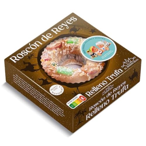 DIA DULCE NOEL roscón de Reyes relleno sabor trufa caja 550 gr
