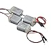 BOJACK 4 Pcs Type 130 EK1450 1 V- 6 V Volt Miniature DC Toy Motors for Arduino Hobby DIY Projects