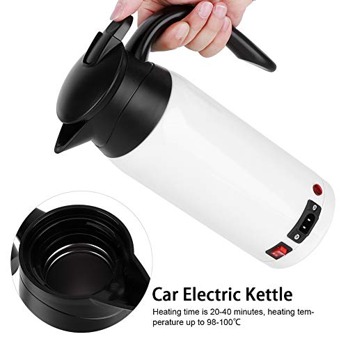 Tetera eléctrica para auto, 800 ml, control multi temperatura miniatura 3