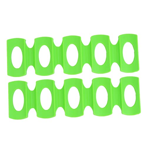 BRIGHTFUFU 2pcs Silicone Beer Rack Mats Space-Saving Beverage Holders for Refrigerator and Party Use Lightweight Non- Storage for Cans for Home Office and Bar Organization