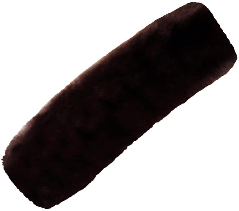 Coussinets de Ceinture de sécurité de Voiture Protecteur de Ceinture de sécurité Doux Confort Ceinture de sécurité Housses de bandoulière Coussinets de Harnais Aide à protéger (Moka)