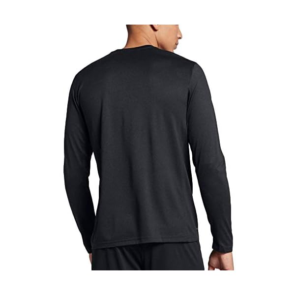 Nike Men's Dry Training Top Black/Matte Silver - Image 3