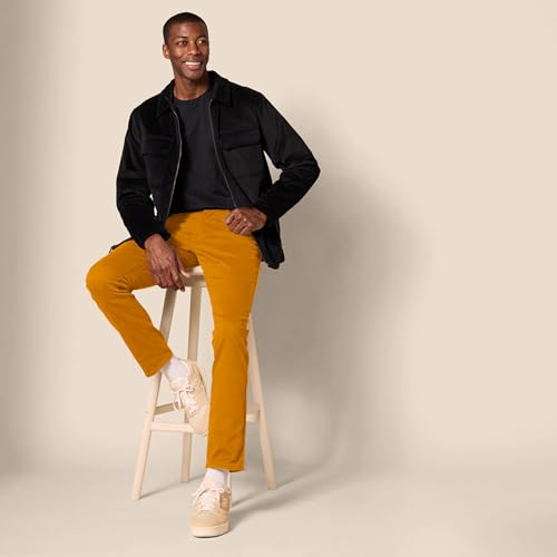 Image of Amazon Essentials Men's 5-Pocket Stretch Twill Casual Pants