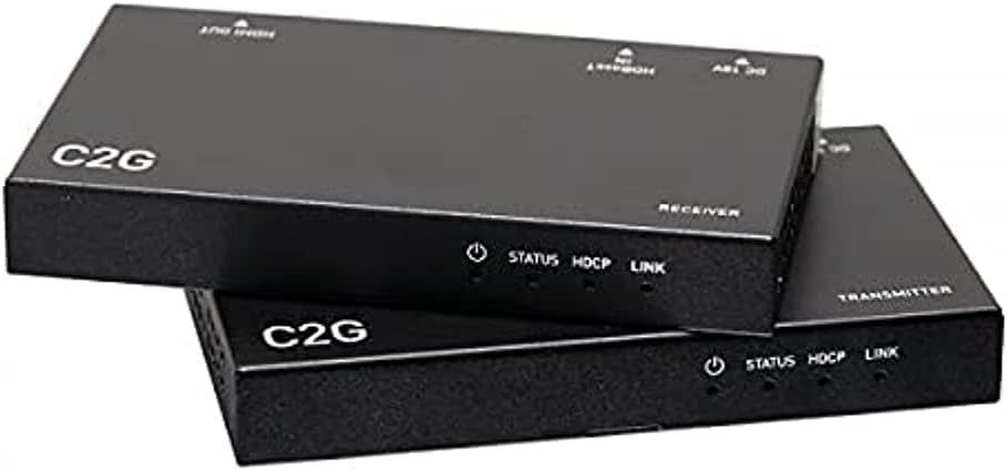 C2G HDMI® HDBaseT Extender Over Cat Box Transmitter to Box Receiver - 4K 60Hz