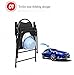Commode Chair,Toilet Chair Wheeled Chair with Round Bowl and Footrests, Portable Bathroom Chair, Mobile Commode, Detachable Pieces for Storage, Elderly,Surgery Recovery,Disabled