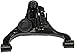 Dorman 521-531 Front Driver Side Lower Suspension Control Arm and Ball Joint Assembly Compatible with Select Nissan/Suzuki Models