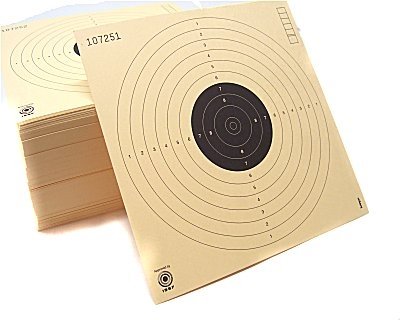 Cible Kruger carton cm 17 x 17 Croix pour Air comprimé