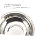 SHINEOFI 2sets Digital Scale Pan Stainless Steel Gram Tray Jewelry Scale Tray Home Kitchen Plate 2pcs*2