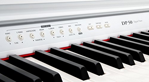 Classic Cantabile DP-50 WM Piano Numérique – 88 touches clavier pondérée à marteaux – Clavier électronique USB, 3… - Les Beatles, Paul McCartney, John Lennon, RIngo Starr, George Harrison Classic Cantabile DP-50 WM Piano Numérique - 88 touches clavier pondérée à marteaux - Clavier électronique USB, 3… – Image 5