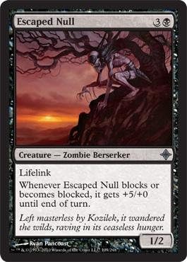 Magia la reunión - Escaped Null - Rise of The Eldrazi