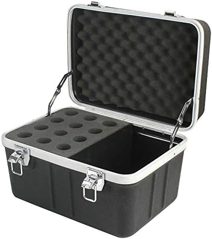 Pulse ABS-12MIC 12 Microphone ABS Flight Case