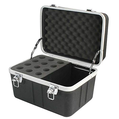 Pulse ABS-12MIC 12 Microphone ABS Flight Case
