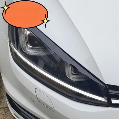Sourcils de phare Golf 7 masquer les imperfections des optiques