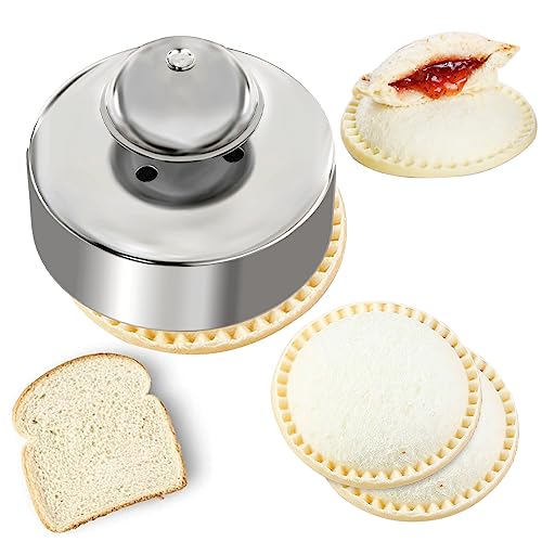 Gelbira Sandwich Cutter, Sandwich Cutter and Sealer, Sandwich Maker, Peanut Butter and Jelly...