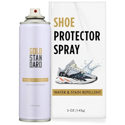 Gold Standard Premium Water-Repellent Shoe Protector Spray 5 Oz Cover