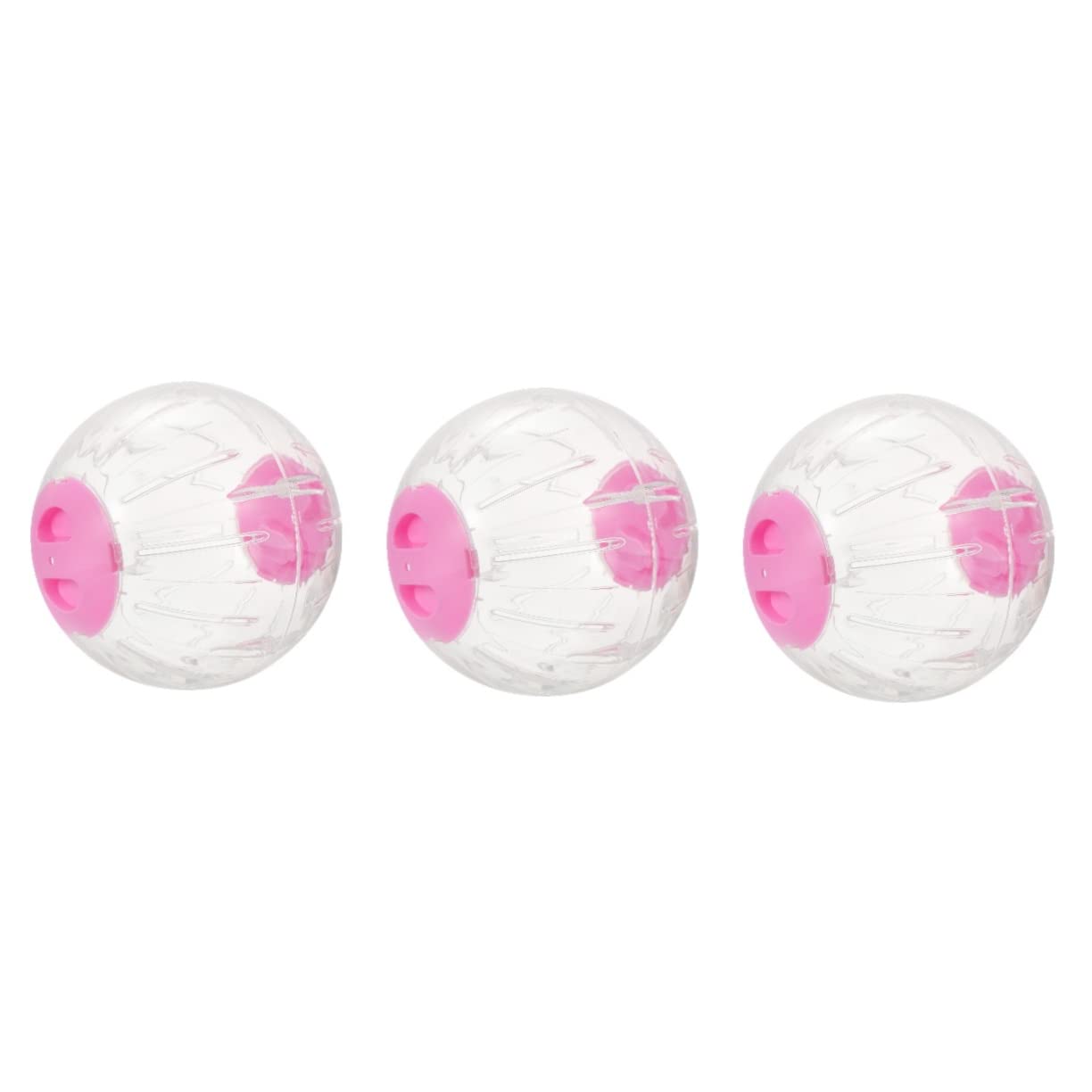3pcs Hamster Running Ball Squirrel Toys Exercise Accessories Whee-lo Toy Hamster Exercise Wheel Hamster Running Wheel Small Animal Exercise Wheels Pet Plaything Pet Supplies Blue (Color : Pinkx3pcs,