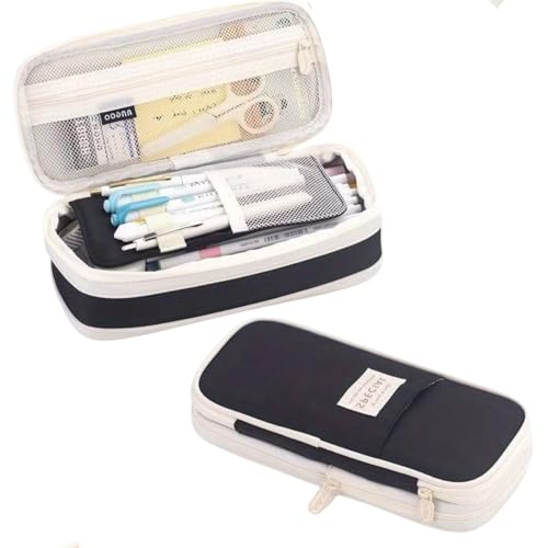 Estojo Escolar Box Organizador Com Divisórias Grande Bolsinha