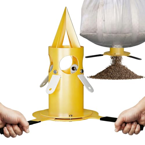 Vanne doseuse pour big bag avec pointe acérée et mécanisme de flux - 2