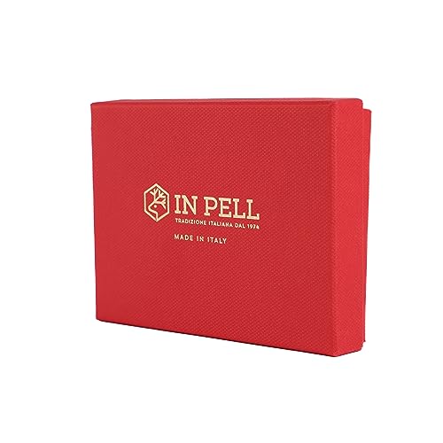 Vera Pelle Mens wallet Black Made In Italy Italian Leather 9 Credit cards + ID2