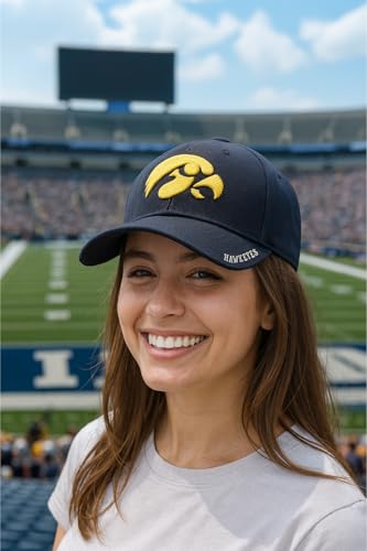 Gorra oficial Iowa University Classic Edition ajustable miniatura 4