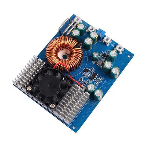 Xanorrg Módulos De Fuente Alimentación del Regulador Eléctrico Ajustable 1000W 50A con Disipación Calor del Ventilador Refrigeración para Proyectos Industriales Fuente Alimentación Ajustable con - imagen 6