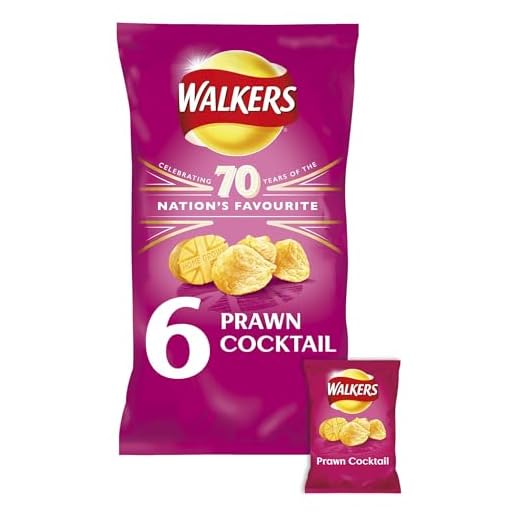 Walkers Prawn Cocktail 6-Pack / 12 x 6 x 25g