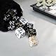 QUTHZZHY MTG Würfel Zähler, Magic Würfel 48 Stück, Zähler Magic The Gathering, Würfel D6 Würfelzähler Token Magic Würfel mit MTG, CCG, Kartenspiel Zubehör, mit Aufbewahrungsbeuteln
