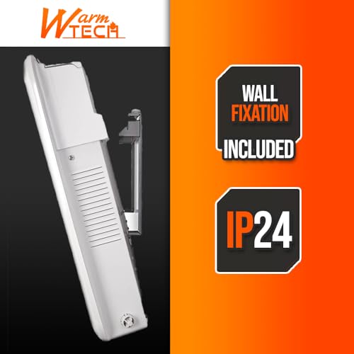 Chauffage mural 2000W programmable avec thermostat électronique performant