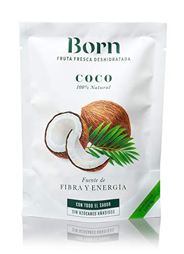 Born Coco - Fruta Deshidratada Ecol�gica - Vegetariano, Vegano, Paleo, sin Gluten, sin Lactosa, sin Az�car Refinado - Doy Pack 40 G