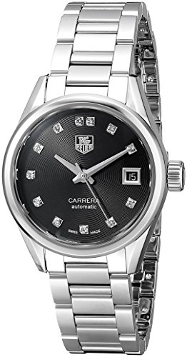 TAG Heuer Women's WAR2413.BA0770 Carrera Analog Display Swiss Automatic Silver Watch
