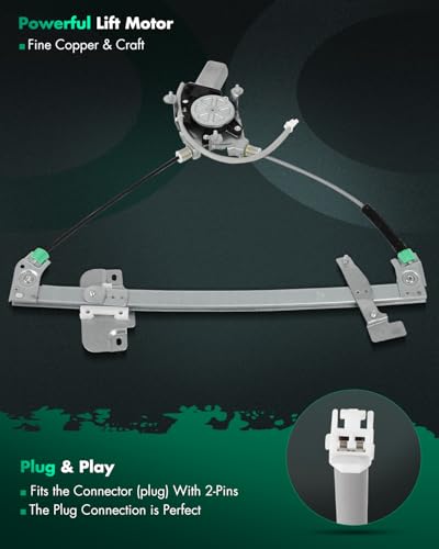 Image of SCITOO Power Window Regulator w /Motor for Mazda Protege 1999-2003